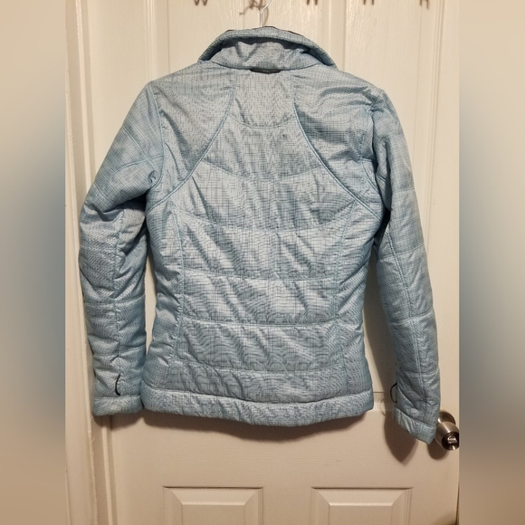 Columbia Omni Heat Winter Ski Parka Jacket Size M Color Light Blue - Picture 3 of 6